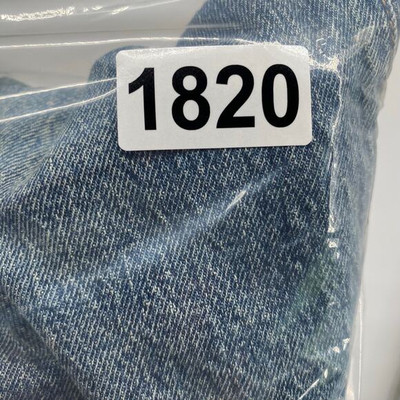 Isabel Maternity Jeans Women’s 8 Vintage Straight Panel Fold Over Classic Wash - Picture 7 of 7